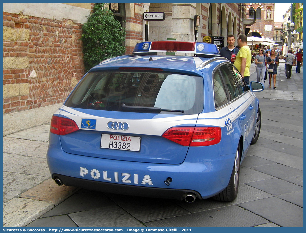 Polizia H3382
Polizia di Stato
Polizia Stradale
Autostrada del Brennero S.p.A.
Audi A4 Avant IV serie
Parole chiave: PS;P.S.;Polizia;di;Stato;Stradale;Autostrada;del;Brennero;Brenneroautobahn;Audi;A4;A 4;Avant