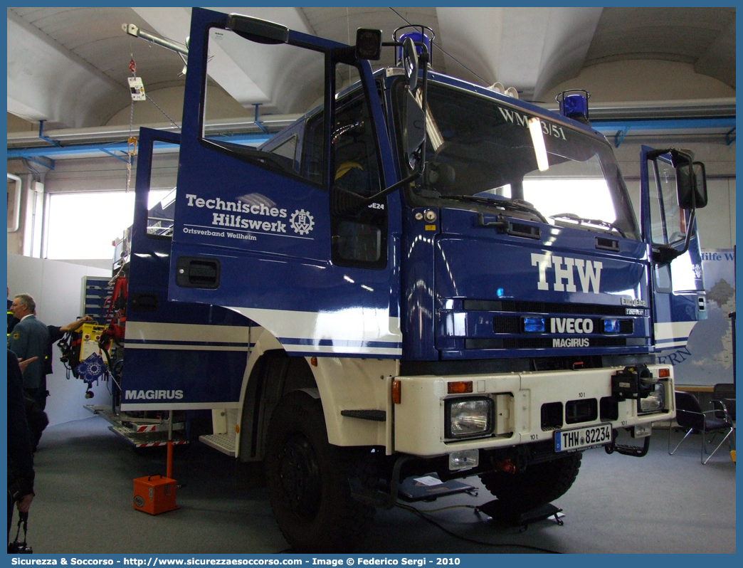 THW 82234
Bundesrepublik Deutschland
Technisches Hilfswerk
Iveco Magirus EuroFire 140E24 I generation
Parole chiave: THW;Technisches;Hilfswerk;Iveco;Magirus;EuroFire;140E24;91673