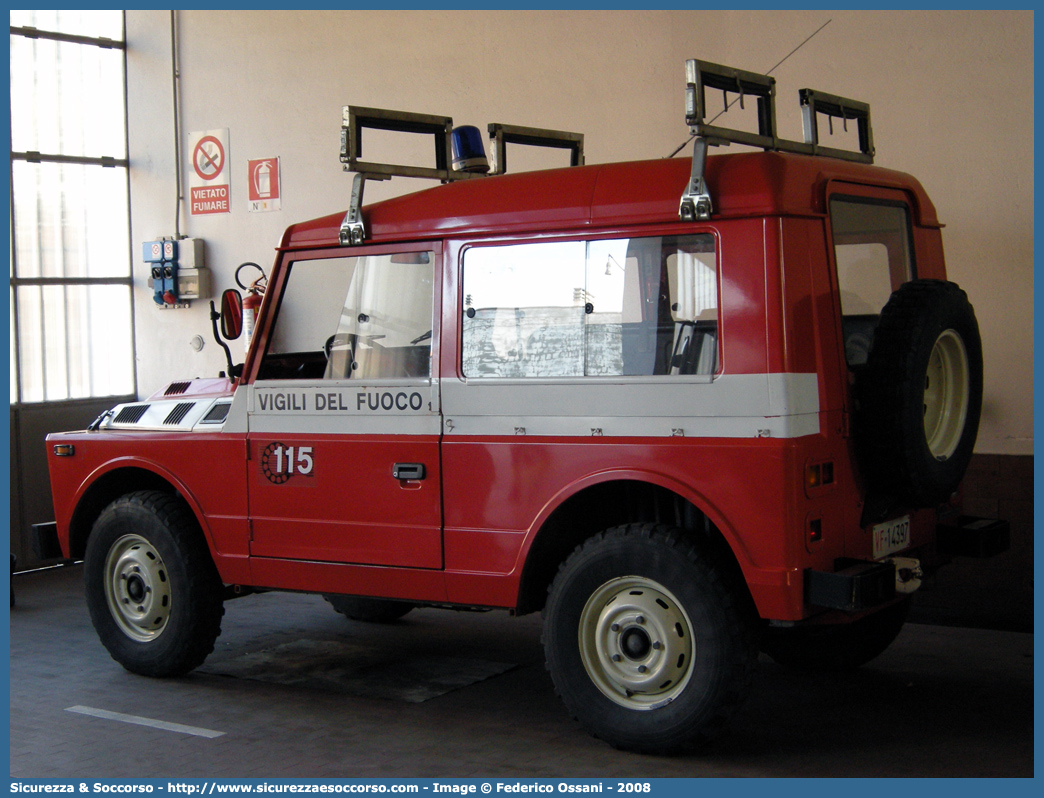 VF 14397
Corpo Nazionale Vigili del Fuoco
Fiat Nuova Campagnola HT
Parole chiave: VF;VVF;V.F.;V.V.F.;Corpo;Nazionale;Vigili del Fuoco;Vigili;Fuoco;Fiat;Campagnola;1107