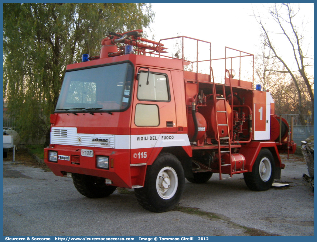 VF 16833
Corpo Nazionale Vigili del Fuoco
Nucleo Aeroportuale
Sirmac Rampini 524D 4x4 "Rambo"
Parole chiave: VF;VVF;V.F.;V.V.F.;Corpo;Nazionale;Vigili del Fuoco;Vigili;Fuoco;Sirmac;Rampini;524D;Rambo;Aeroportuale