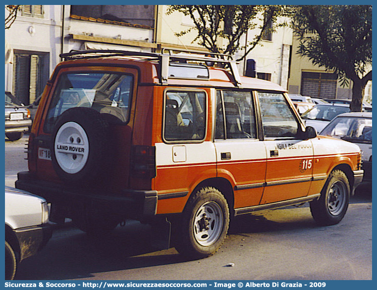 VF 18176
Corpo Nazionale Vigili del Fuoco
Land Rover Discovery I serie restyling
Parole chiave: VF;V.F.;VVF;V.V.F;Corpo;Nazionale;Vigili del Fuoco;Vigili;Fuoco;Land Rover;Discovery