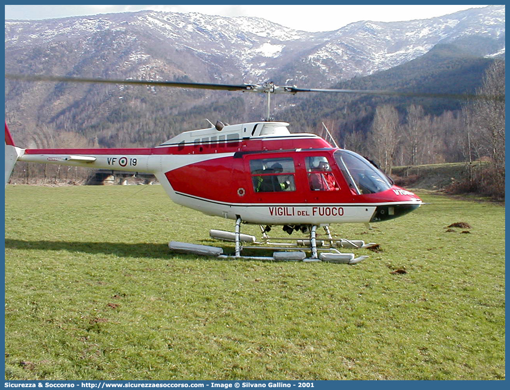 VF 19
Corpo Nazionale Vigili del Fuoco
Nucleo Elicotteri
Agusta Bell AB206

Parole chiave: VF;V.F.;VVF;V.V.F.;Corpo;Nazionale;Vigili del Fuoco;Vigili;Fuoco;Elicotteri;Agusta;Bell;AB206;19