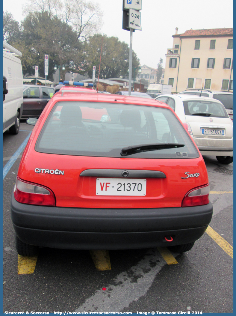 VF 21370
Corpo Nazionale Vigili del Fuoco
Citroen Saxo II serie
Parole chiave: VF;VVF;V.F.;V.V.F.;Corpo;Nazionale;Vigili del Fuoco;Vigili;Fuoco;Citroen;Saxo