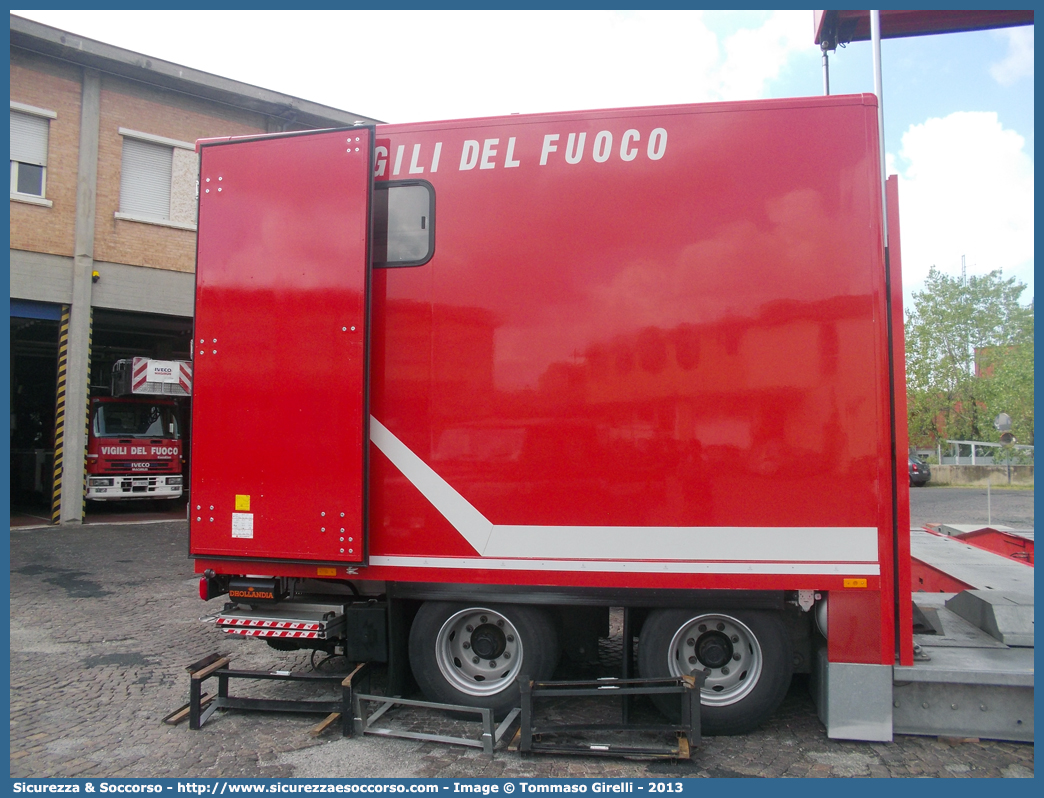 VF R3449
Corpo Nazionale Vigili del Fuoco
Veicoli Speciali
Centro Mobile di Revisione
