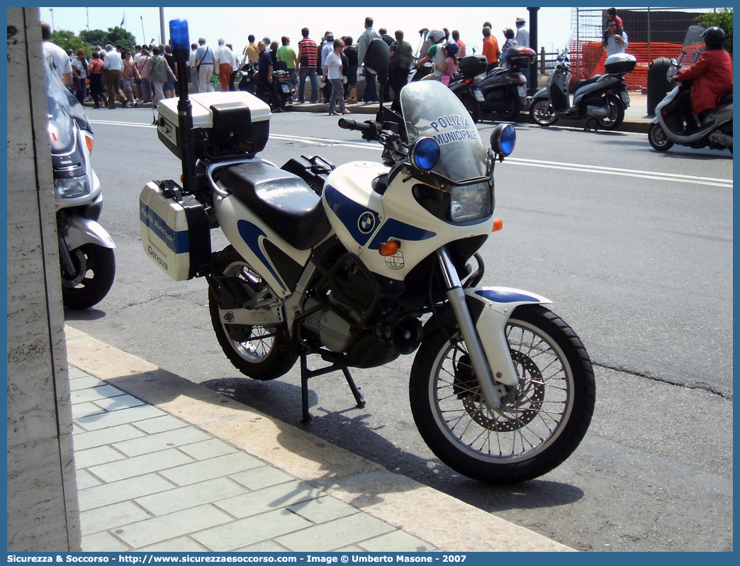 -
Polizia Municipale
Comune di Genova
Bmw F650
Parole chiave: Polizia;Municipale;Locale;Genova;Bmw;F650