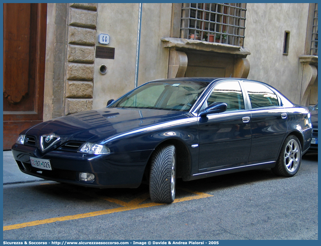 CC BT026
Arma dei Carabinieri
Alfa Romeo 166 I serie
Parole chiave: CCCP622;CC;C.C.;Arma dei Carabinieri;Carabinieri;Alfa Romeo;166