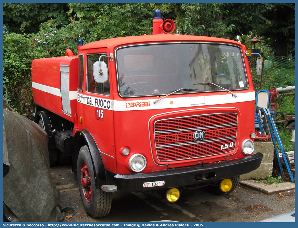 VF 10416
Corpo Nazionale Vigili del Fuoco
OM 150
Allestitori Baribbi S.p.A.
Parole chiave: VVF;V.V.F.;Corpo;Nazionale;Vigili;del;Fuoco;ABP;A.B.P.;AutoBottePompa;AutoBotte;OM;150;Baribbi