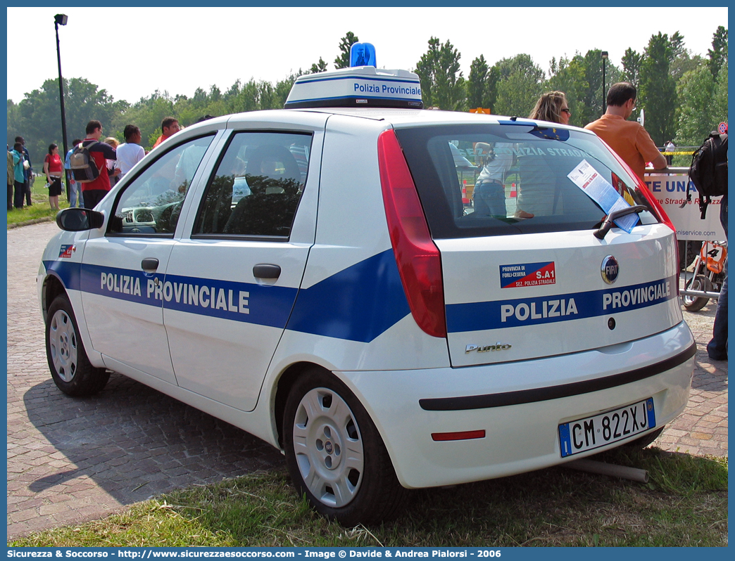 -
Polizia Provinciale
Provincia di Forlì - Cesena
Fiat Punto III serie
Parole chiave: Polizia;Locale;Provinciale;Forlì;Cesena;Fiat;Punto