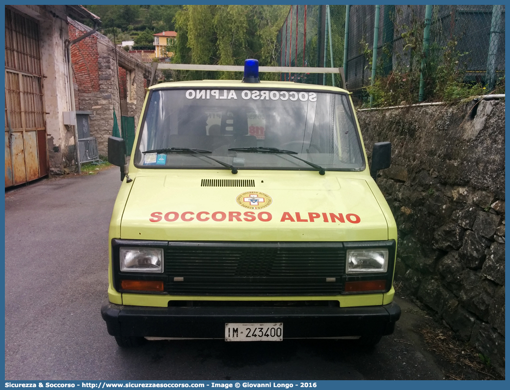 -
Corpo Nazionale
Soccorso Alpino e Speleologico
Delegazione Alpina
XXIII Liguria di Ponente
Stazione di Ventimiglia
Fiat Ducato I serie
Parole chiave: CNSAS;C.N.S.A.S.;Corpo;Nazionale;Soccorso;Alpino;Speleologico;Liguria;SASL;S.A.S.L.;Ventimiglia;Fiat;Ducato