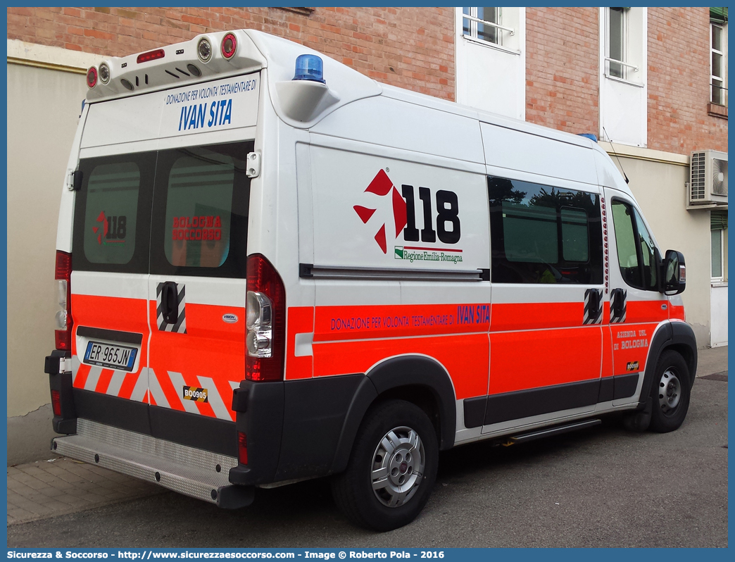 BO 0905
118 Bologna Soccorso
Fiat Ducato III serie
Allestitore Vision S.r.l.
Parole chiave: 118;Bologna;Soccorso;Ambulanza;Autoambulanza;Fiat;Ducato;X250;X 250;Vision