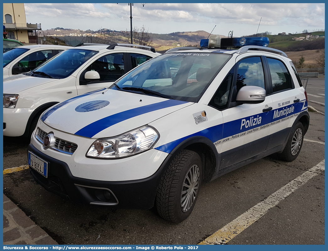 Polizia Locale YA803AJ
Polizia Municipale
Unione Terre di Castelli
Fiat Sedici II serie
Parole chiave: Polizia;Locale;Municipale;Terre di Castelli;Castelnuovo Rangone;Spilamberto;Savignano sul Panaro;Vignola;Castelvetro di Modena;Marano sul Panaro;Guiglia;Zocca;Fiat;Sedici;YA803AJ;YA 803 AJ