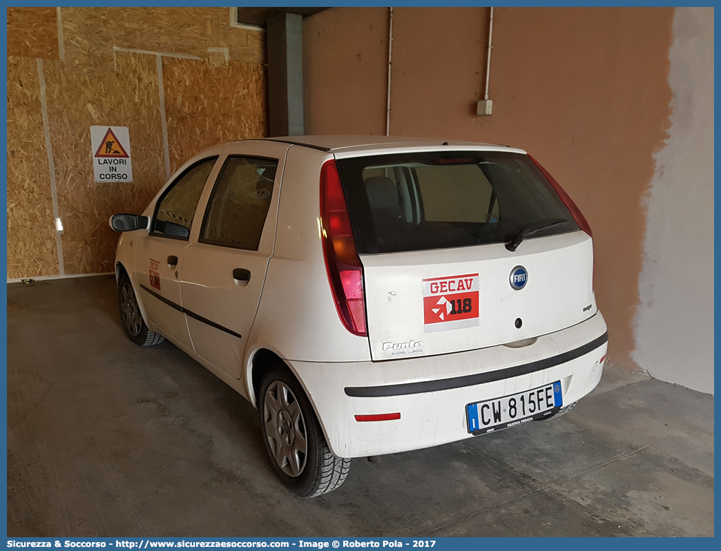 -
118 Bologna Soccorso
Fiat Punto III serie
Parole chiave: 118;Bologna;Soccorso;Fiat;Punto;GECAV;Gestione;Emergenze;Cantieri;Alta Velocità;Variante di Valico