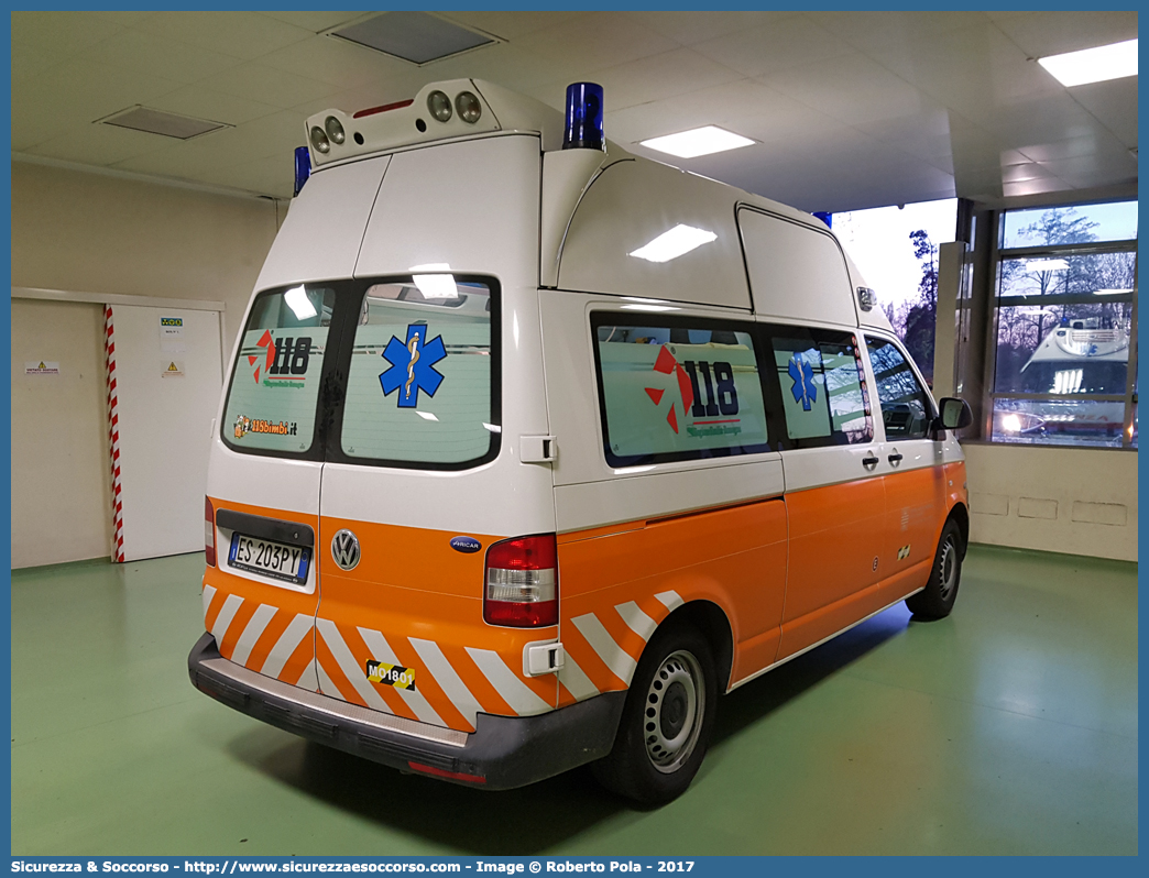 MO 1801
118 Modena Soccorso
Volkswagen Transporter T5 restyling
Allestitore Aricar S.p.A.
Parole chiave: 118;Modena;Soccorso;Ambulanza;Autoambulanza;Volkswagen;Transporter;T5;T 5;Aricar