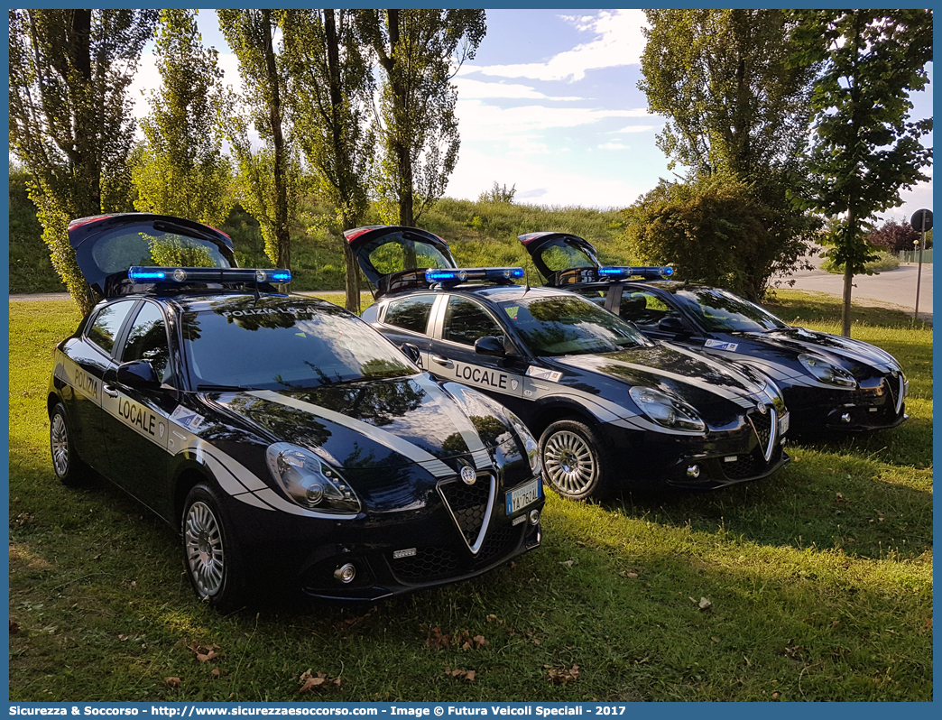 Polizia Locale YA762AL
Polizia Locale
Comune di Vicenza
Alfa Romeo Nuova Giulietta
I serie II restyling
Allestitore Futura Veicoli Speciali
Parole chiave: Polizia;Locale;Municipale;Vicenza;Alfa Romeo;Nuova Giulietta;Futura;YA762AL;YA 762 AL