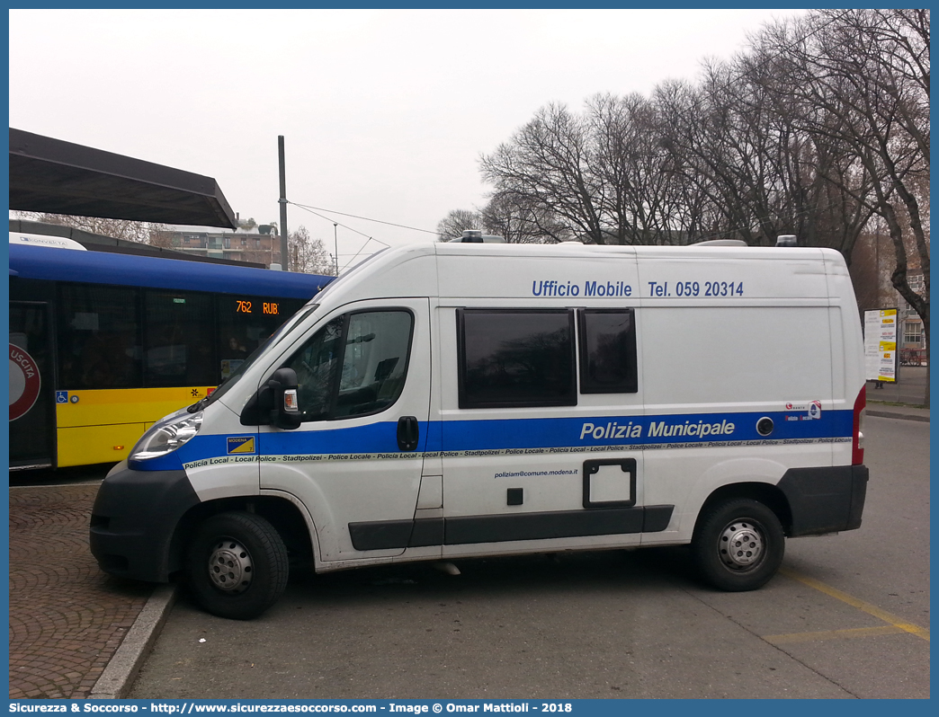 Polizia Locale YA298AA
Polizia Municipale
Comune di Modena
Fiat Ducato III serie
Parole chiave: Polizia;Locale;Municipale;Modena;Fiat;Ducato;X250