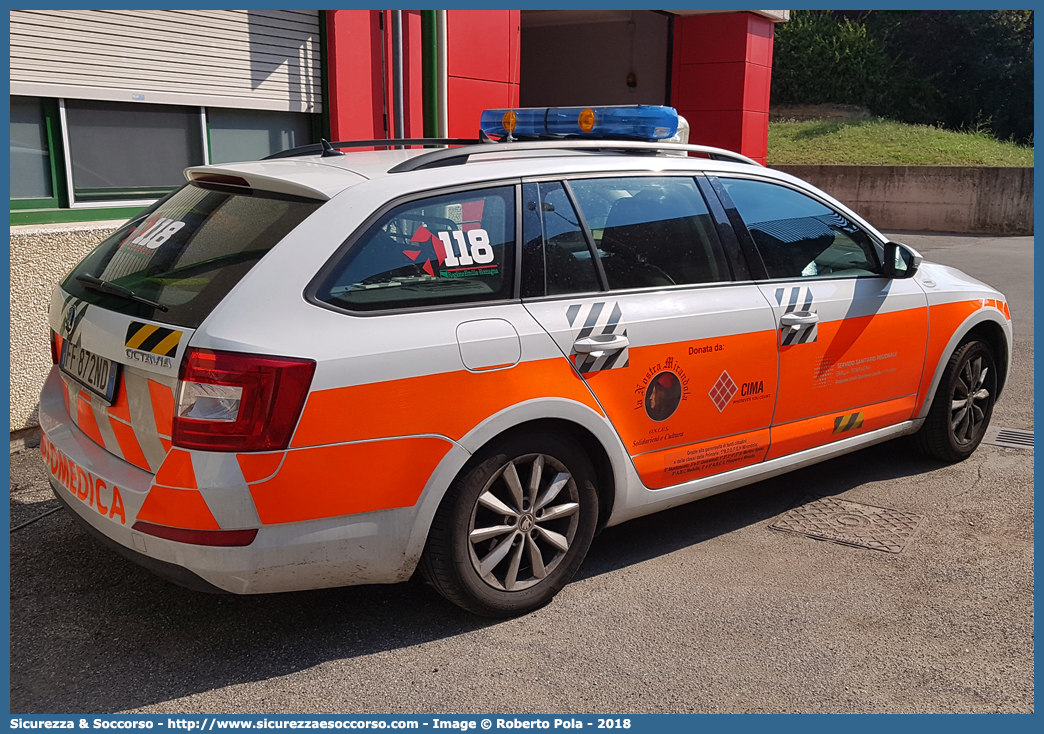 -
118 Modena Soccorso
Skoda Octavia Wagon IV serie
Allestitore Vision S.r.l.
Parole chiave: 118;Modena;Soccorso;Automedica;Automedicalizzata;Auto Medica;Auto Medicalizzata;Skoda;Octavia;Wagon;SW;S.W.;Vision