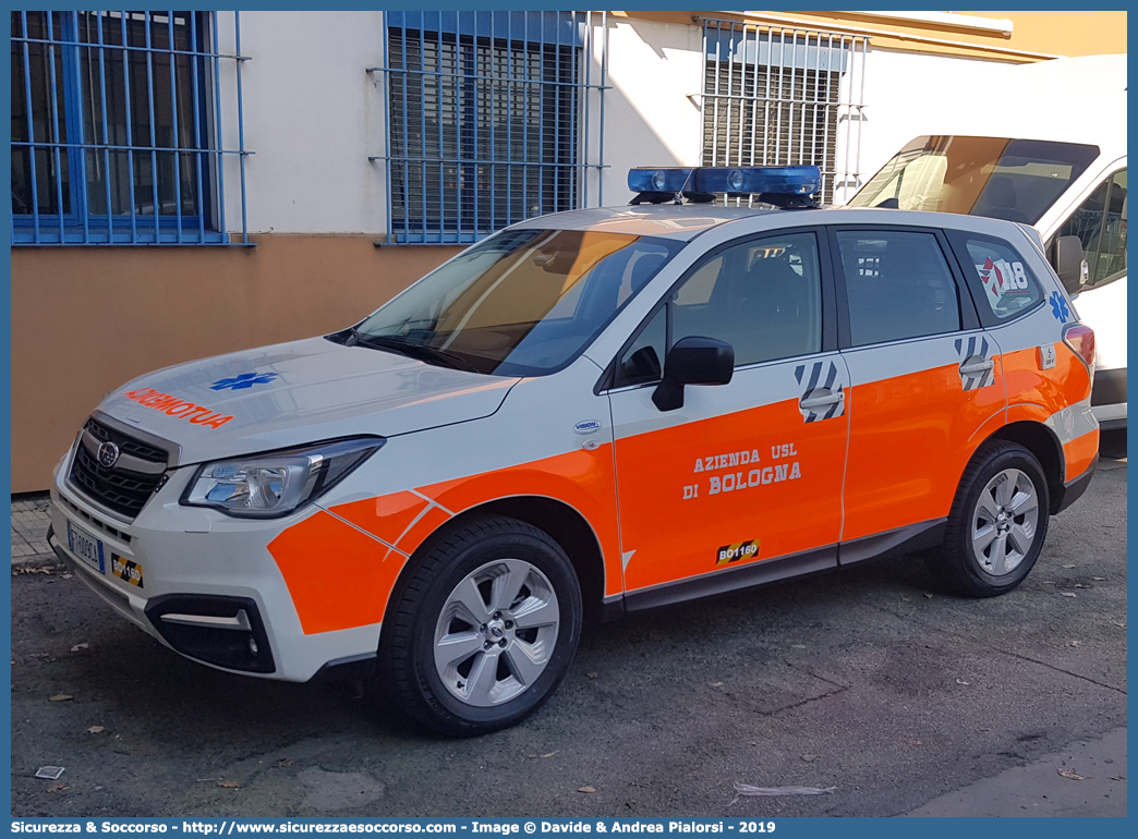 BO 1160
118 Bologna Soccorso
Subaru Forester VI serie restyling
Allestitore Vision S.r.l.
Parole chiave: 118;Bologna;Soccorso;Automedica;Automedicalizzata;Auto Medica;Auto Medicalizzata;Subaru;Forester;Vision