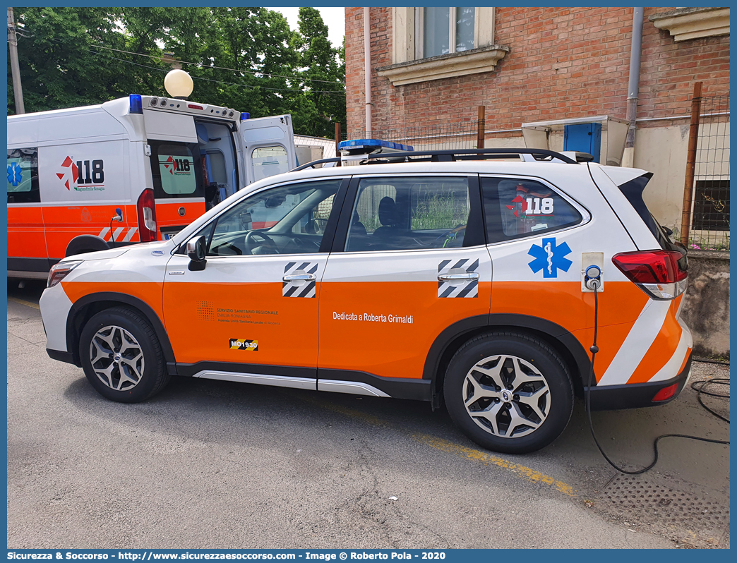 MO 1930
118 Modena Soccorso
Subaru Forester e-Boxer
Allestitore Vision S.r.l.
Parole chiave: 118;Modena;Soccorso;Automedica;Automedicalizzata;Auto Medica;Auto Medicalizzata;Subaru;Forester;e-Boxer;e - Boxer;Vision