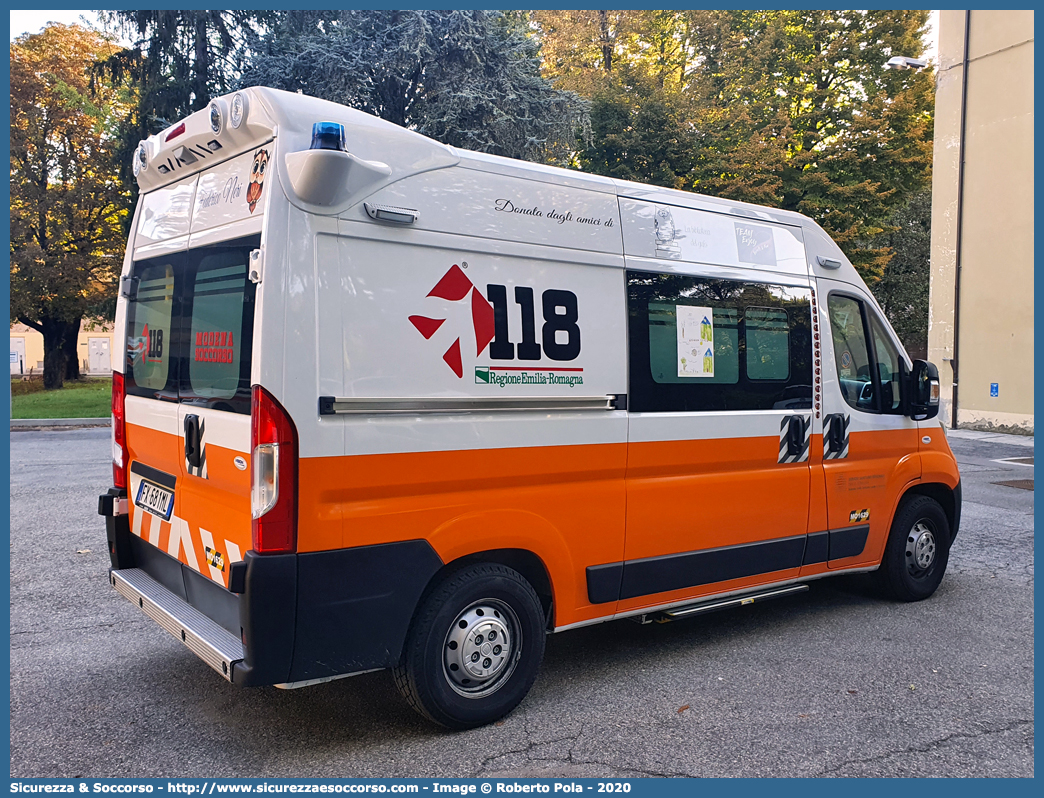 MO 1629
118 Modena Soccorso
Fiat Ducato III serie II restyling
Allestitore Vision S.r.l.
Parole chiave: 118;Modena;Soccorso;Ambulanza;Autoambulanza;Fiat;Ducato;X290;X 290;Vision