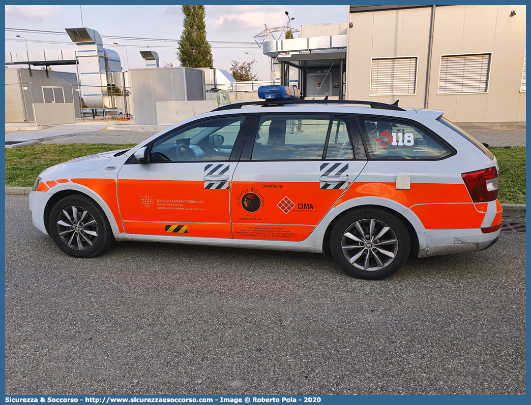 -
118 Modena Soccorso
Skoda Octavia Wagon IV serie
Allestitore Vision S.r.l.
Parole chiave: 118;Modena;Soccorso;Automedica;Automedicalizzata;Auto Medica;Auto Medicalizzata;Skoda;Octavia;Wagon;SW;S.W.;Vision