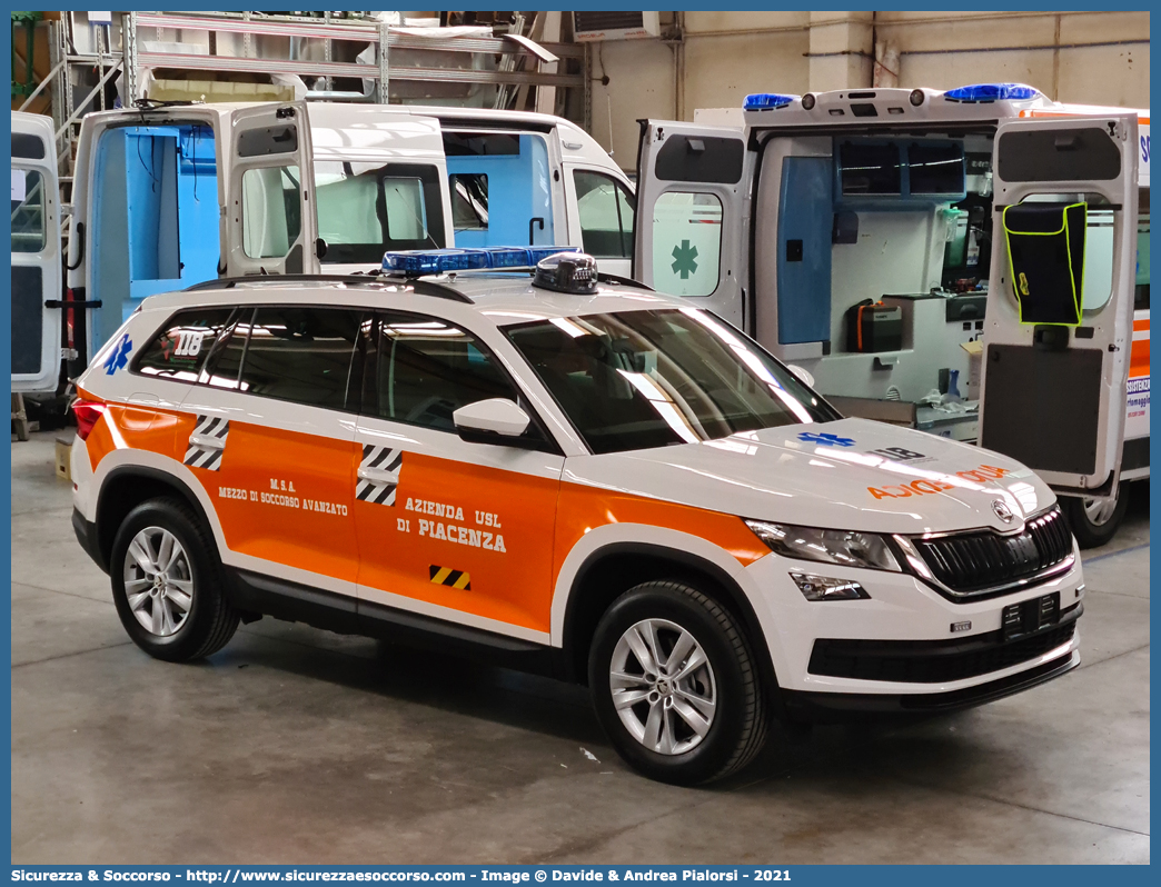 -
118 Piacenza Soccorso
Skoda Kodiaq
Allestitore Vision S.r.l.
Parole chiave: 118;Piacenza;Soccorso;Automedica;Automedicalizzata;Auto Medica;Auto Medicalizzata;Skoda;Kodiaq;Vision