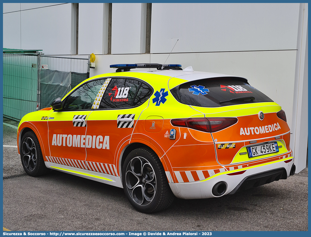 ELI-MIKE
118 Romagna Soccorso
Alfa Romeo Stelvio
Allestitore Safety Car S.r.l.
Parole chiave: 118;Romagna;Soccorso;Automedica;Automedicalizzata;Auto Medica;Auto Medicalizzata;Alfa Romeo;Stelvio;Safety Car