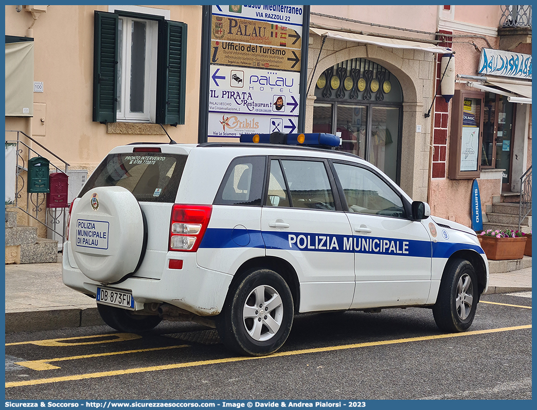 -
Polizia Municipale
Comune di Palau
Suzuki Grand Vitara III serie
Parole chiave: PL;P.L.;PM;P.M.;Polizia;Locale;Municipale;Palau;Suzuki;Grand Vitara