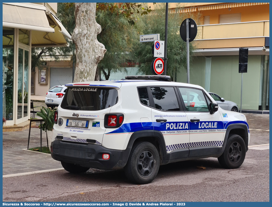 Polizia Locale YA546AH
Polizia Locale
Comune di Riccione
Jeep Renegade I serie restyling
Allestitore Bertazzoni S.r.l.
Parole chiave: Polizia;Locale;Municipale;Riccione;Jeep;Renegade;Bertazzoni