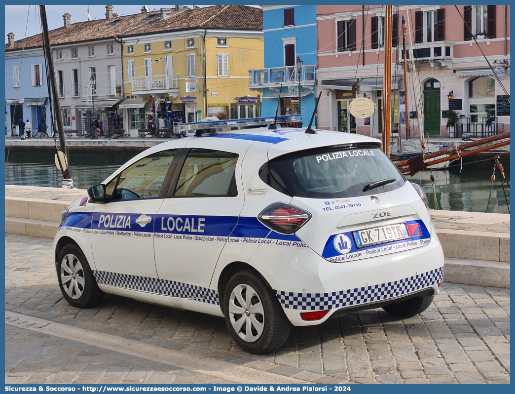 -
Polizia Locale
Comune di Cesenatico
Renault Zoe I serie restyling
Allestitore Focaccia Group S.r.l.
Parole chiave: Polizia;Locale;Municipale;Cesenatico;Renault;Zoe;Focaccia