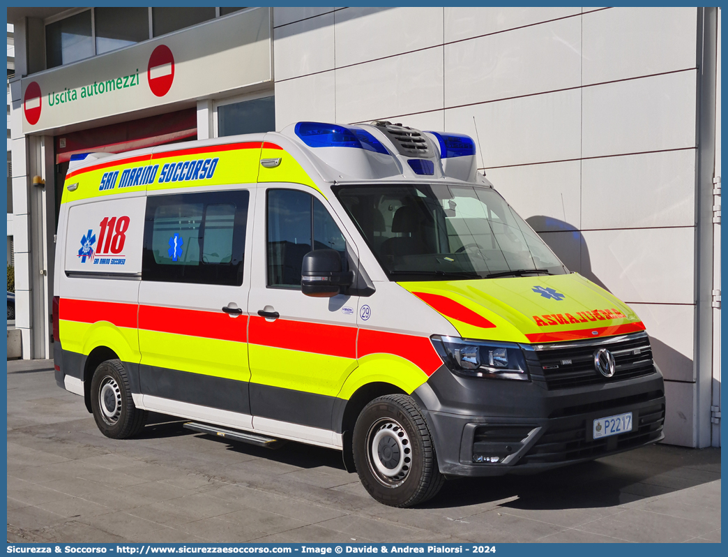 FALCO 29
118 San Marino Soccorso
Volkswagen Crafter II serie
Allestitore Vision S.r.l.
Parole chiave: 118;San Marino;Soccorso;Ambulanza;Autoambulanza;Volkswagen;Crafter;Vision