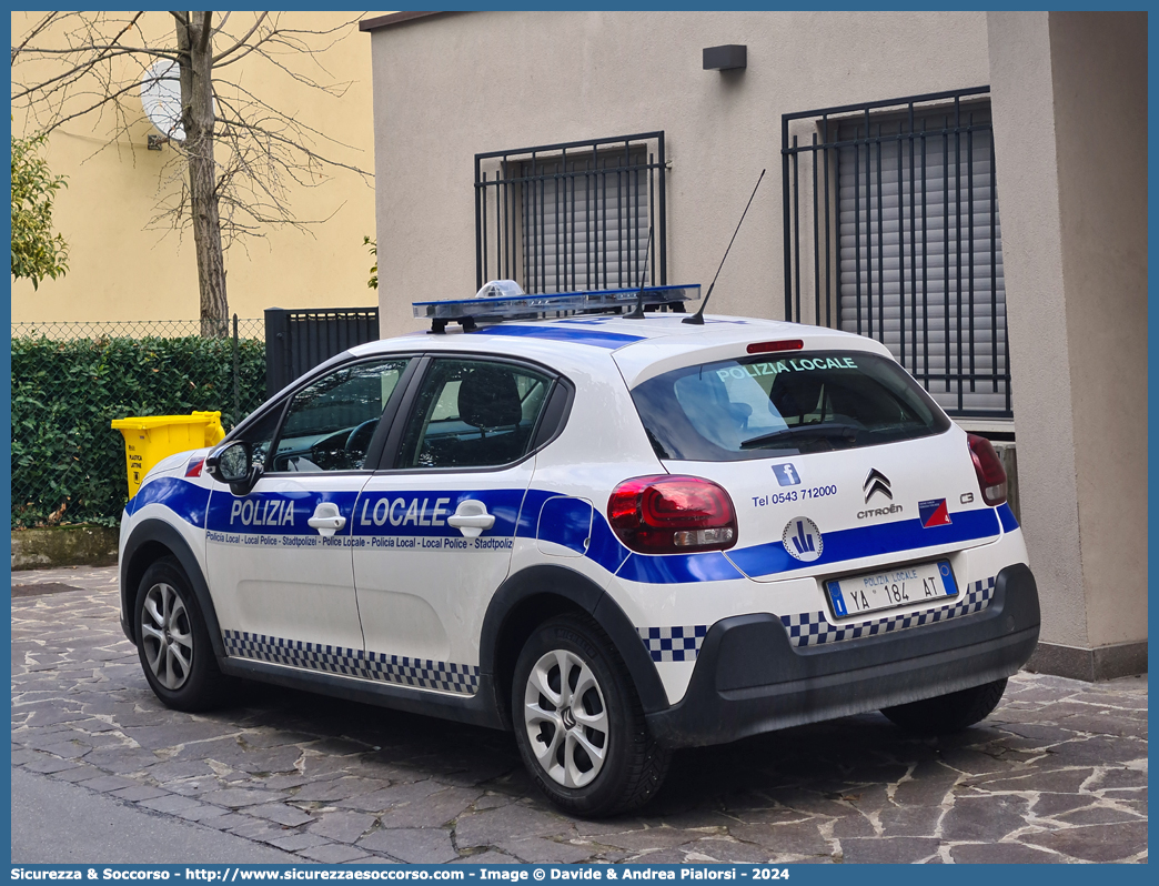 Polizia Locale YA184AT
Polizia Locale
Unione Comuni della Romagna Forlivese
Citroen C3 III serie restyling
Allestitore Focaccia Group S.r.l.
Parole chiave: Polizia;Locale;Municipale;Romagna;Forlivese;Bertinoro;Castrocaro Terme;Terra Sole;Civitella;Dovadola;Forlì;Forli;Forlimpopoli;Galeata;Meldola;Modigliana;Portico;San Benedetto;Predappio;Premilcuore;Rocca San Casciano;Santa Sofia;Tredozio;Citroen;C3;YA184A