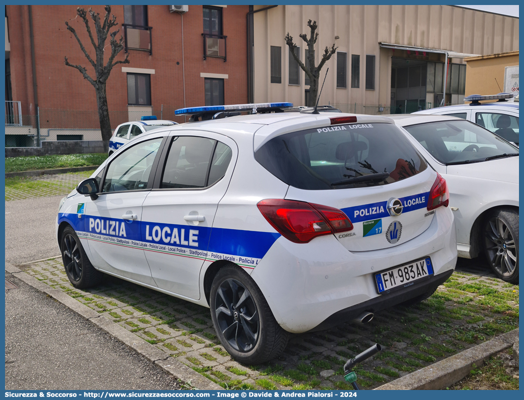 -
Polizia Locale
Comune di Riccione
Opel Corsa V serie
Parole chiave: Polizia;Municipale;Locale;Riccione;Opel;Corsa