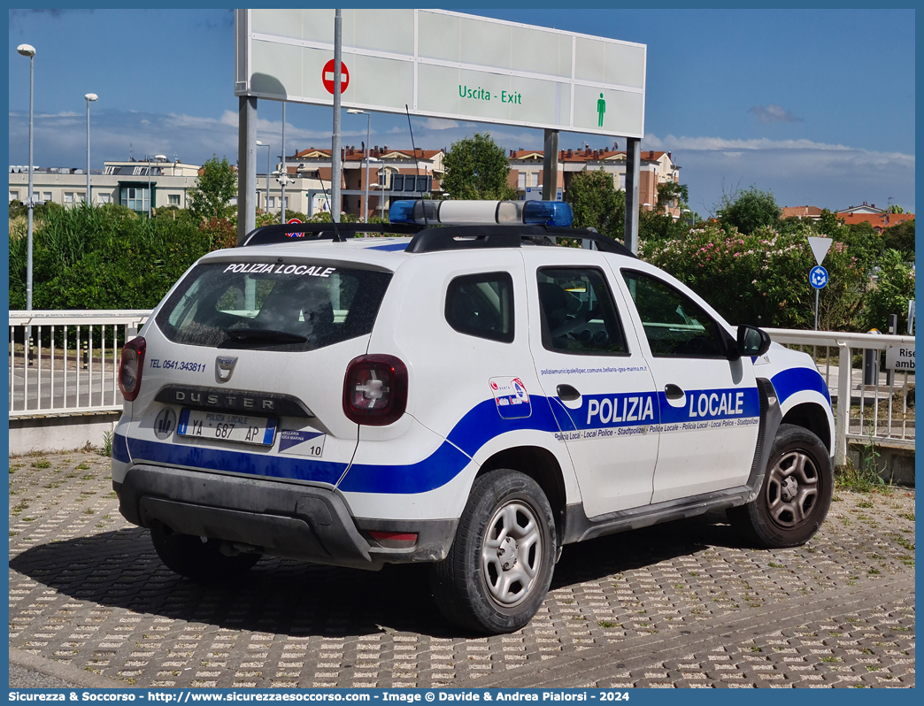 Polizia Locale YA687AP
Polizia Locale
Comune di Bellaria Igea Marina
Dacia Duster II serie
Allestitore Focaccia Group S.r.l.
Parole chiave: Polizia;Locale;Municipale;Bellaria Igea Marina;Dacia;Duster;Focaccia;YA687AP;YA 687 AP