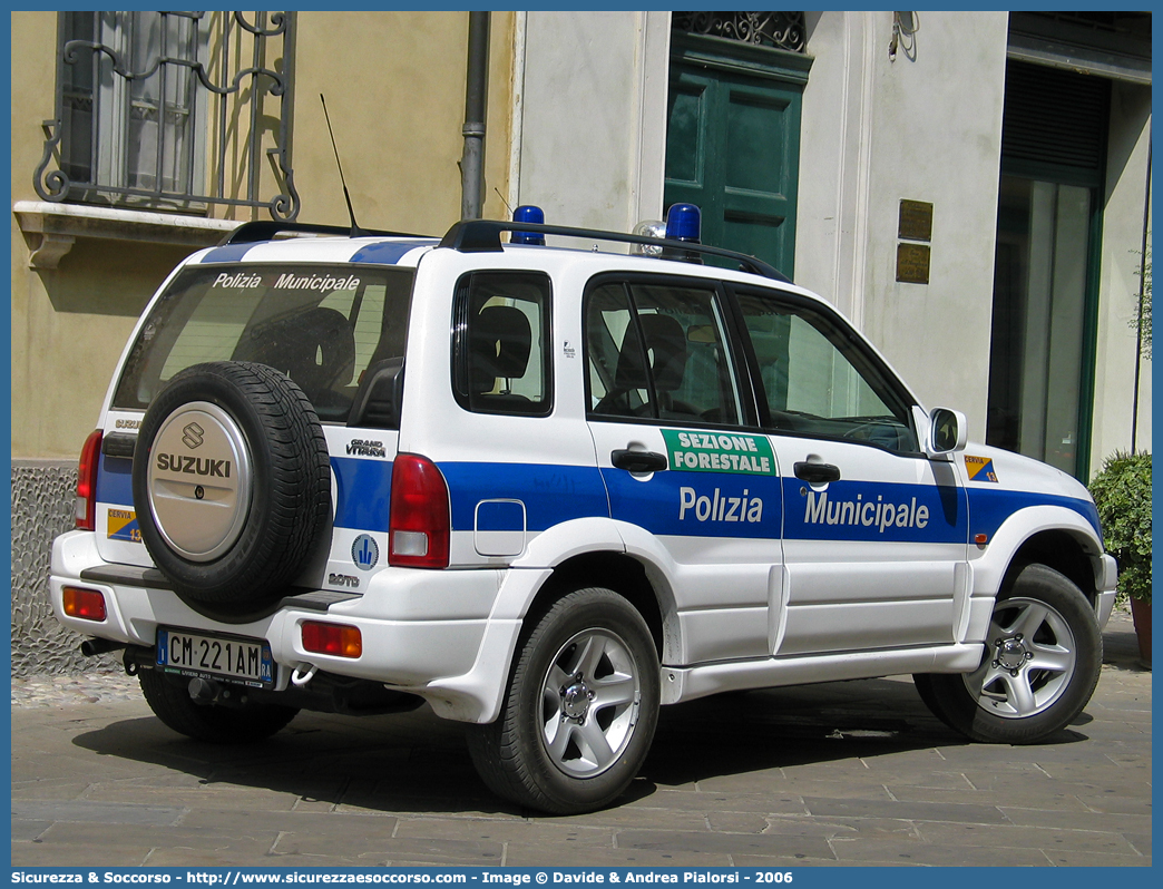 -
Polizia Municipale
Comune di Cervia
Suzuki Grand Vitara II serie
Allestitore Focaccia Group S.r.l.
Parole chiave: Polizia;Locale;Municipale;Cervia;Suzuki;Grand Vitara;Focaccia