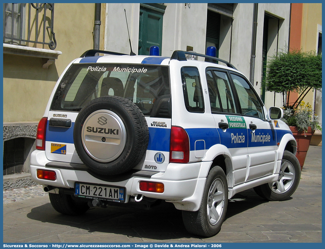 -
Polizia Municipale
Comune di Cervia
Suzuki Grand Vitara II serie
Allestitore Focaccia Group S.r.l.
Parole chiave: Polizia;Locale;Municipale;Cervia;Suzuki;Grand Vitara;Focaccia