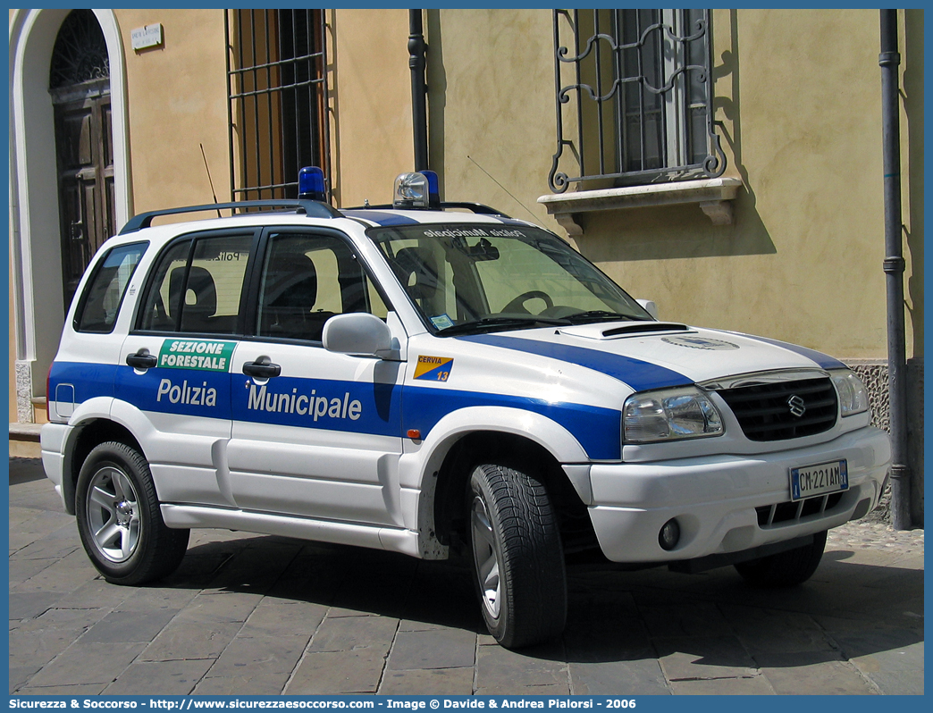 -
Polizia Municipale
Comune di Cervia
Suzuki Grand Vitara II serie
Allestitore Focaccia Group S.r.l.
Parole chiave: Polizia;Locale;Municipale;Cervia;Suzuki;Grand Vitara;Focaccia