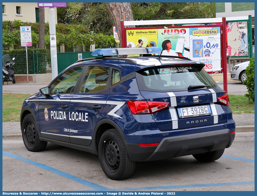 -
Polizia Locale
Comune di Giovinazzo
Seat Arona I serie
Parole chiave: Polizia;Locale;Municipale;Giovinazzo;Seat;Arona