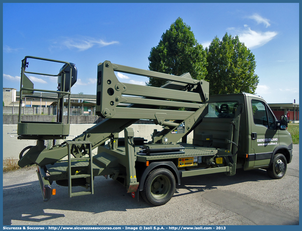 -
Esercito Italiano
Iveco Daily V serie
Allestitore Isoli
Parole chiave: EI;E.I.;Esercito;Italiano;Supporto Logistico;Snorkel;Iveco;Daily;Isoli