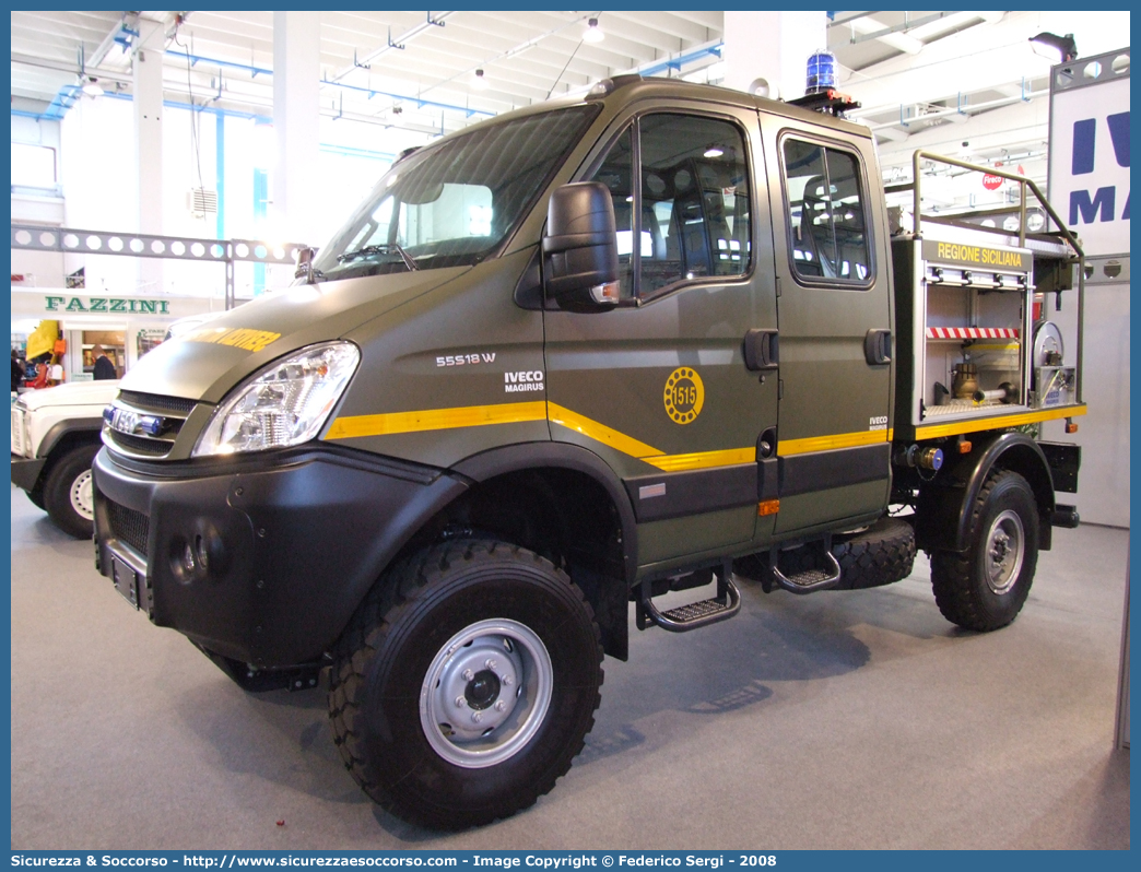 -
Corpo Forestale
Regione Siciliana
Iveco Daily 4x4 IV serie
Parole chiave: Corpo;Forestale;Regione Sicilia;Sicilia;Regione Siciliana;CFRS;C.F.R.S;Iveco;Daily