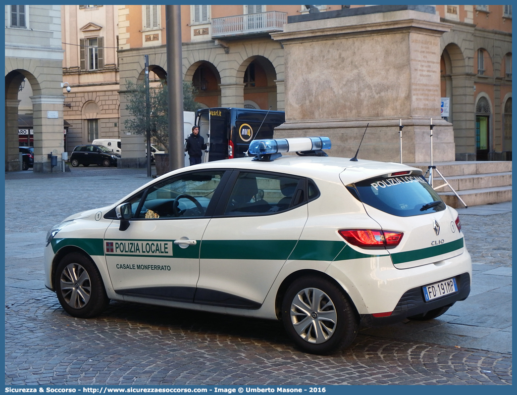 -
Polizia Locale
Comune di Casale Monferrato
Renault Clio VI serie
Parole chiave: PL;P.L.;PM;P.M.;Polizia;Locale;Municipale;Casale Monferrato;Renault;Clio