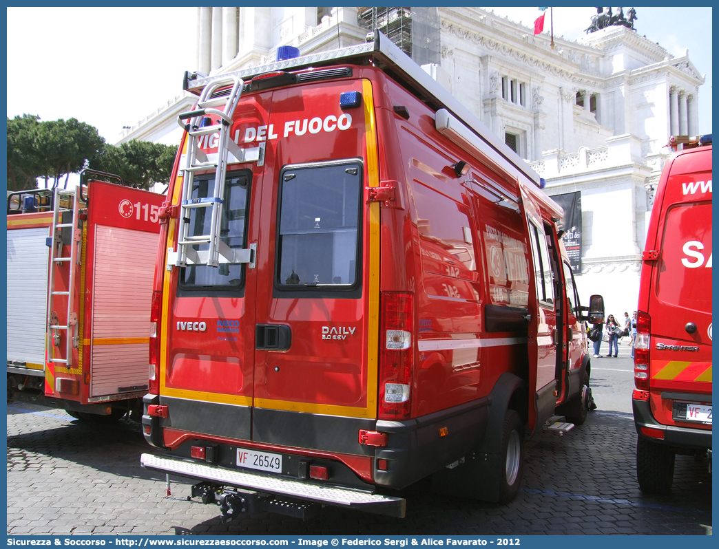 VF 26549
Corpo Nazionale Vigili del Fuoco
Iveco Daily 65C18 IV serie restyling
Allestitore Magirus Thales
Parole chiave: Corpo;Nazionale;Vigili del Fuoco;Vigili;Fuoco;AutoFurgone;Unità;Unita;Comando;Crisi;Locale;Logistico;Posto;Avanzato;AF/UCL;AF;UCL;Iveco;Daily;65C18;Magirus;Thales;VF;26549