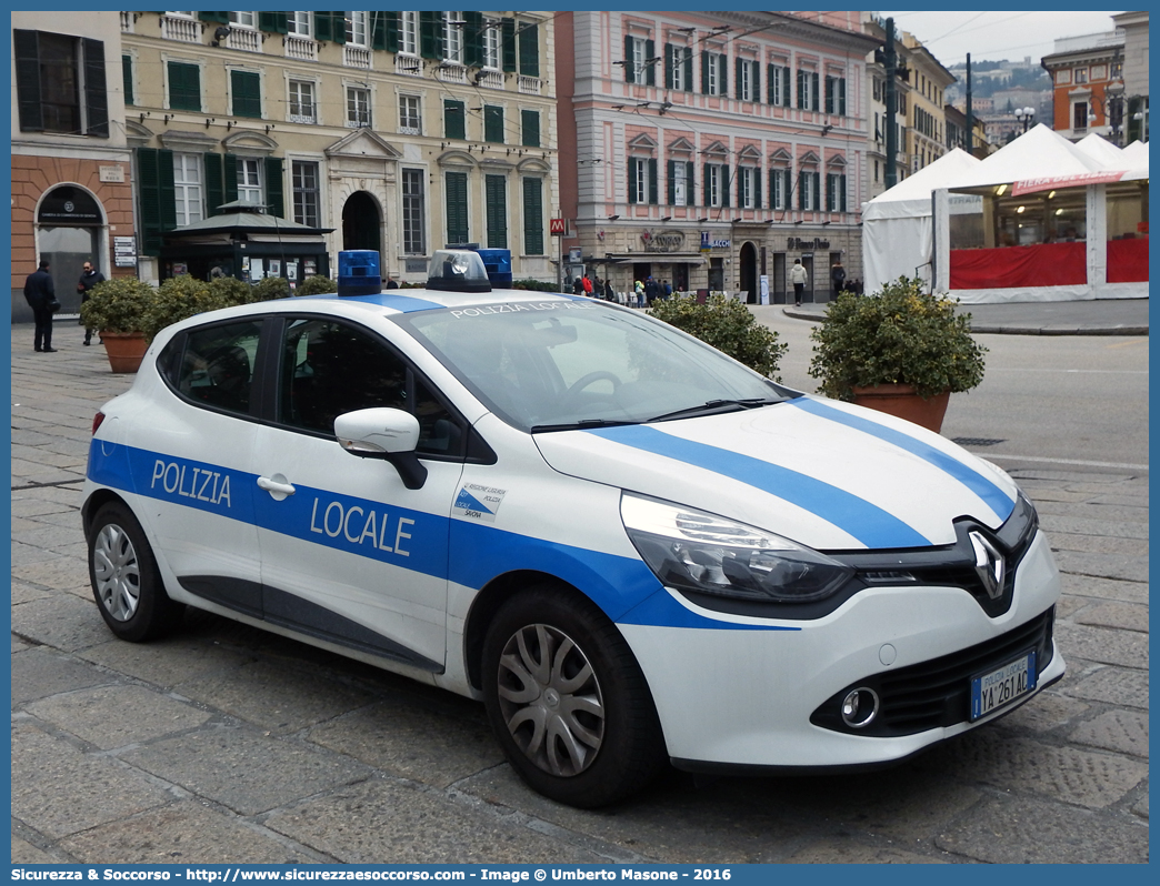 Polizia Locale YA261AC
Polizia Locale
Comune di Savona
Renault Clio VI serie
Allestitore Focaccia Group S.r.l.
Parole chiave: Polizia;Locale;Municipale;Savona;Renault;Clio;Focaccia;YA261AC;YA 261 AC