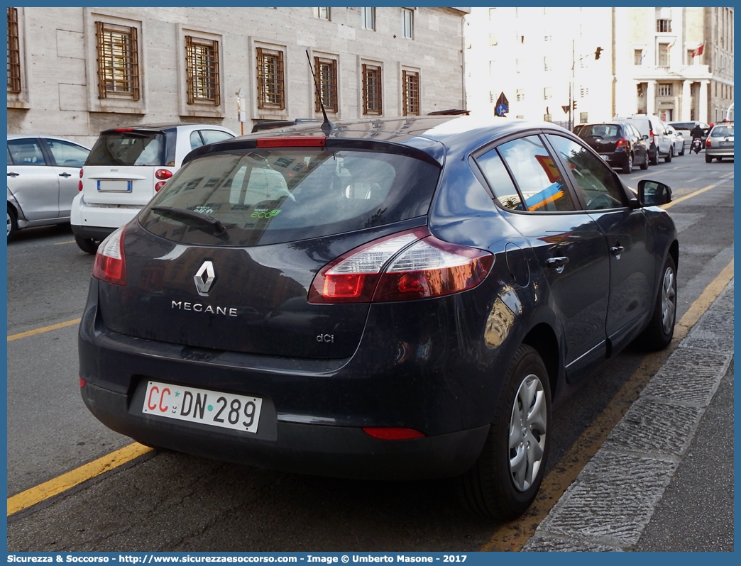 CC DN289
Arma dei Carabinieri
Renault Megane V serie
Parole chiave: Arma dei Carabinieri;Carabinieri;Renault;Megane