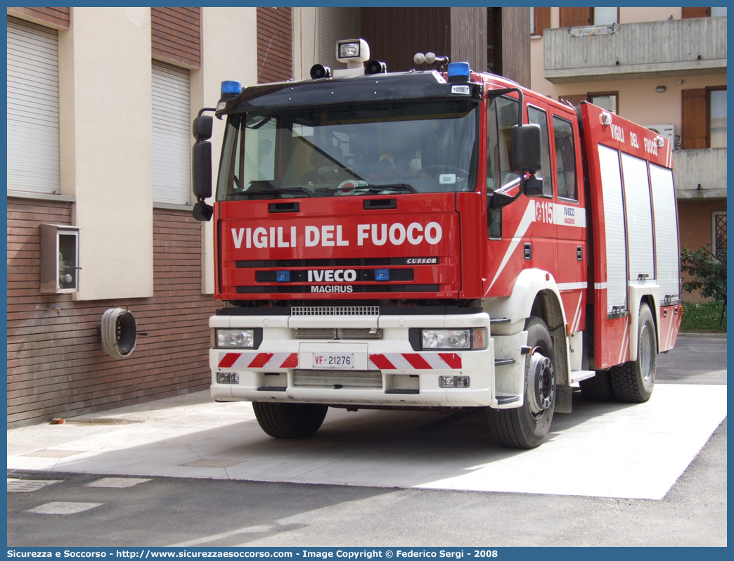 VF 21276
Corpo Nazionale Vigili del Fuoco
Iveco Magirus EuroTech 190E31
"Firetech"
Parole chiave: VVF;V.V.F.;Corpo;Nazionale;Vigili;del;Fuoco;AutoPompaSerbatoio;APS;A.P.S.;Iveco;Magirus;EuroTech;FireTech;190E31