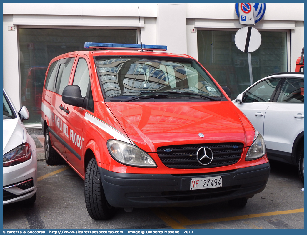 VF 27494
Corpo Nazionale Vigili del Fuoco
Mercedes Benz Classe V II serie
Parole chiave: VVF;V.V.F.;Corpo;Nazionale;Vigili;del;Fuoco;Mercedes;Benz;Vito;Classe;V