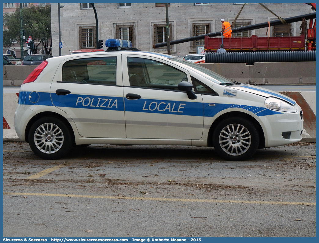 -
Polizia Locale
Comune di Alassio
Fiat Grande Punto
Parole chiave: Polizia;Locale;Municipale;Alassio;Fiat;Grande Punto