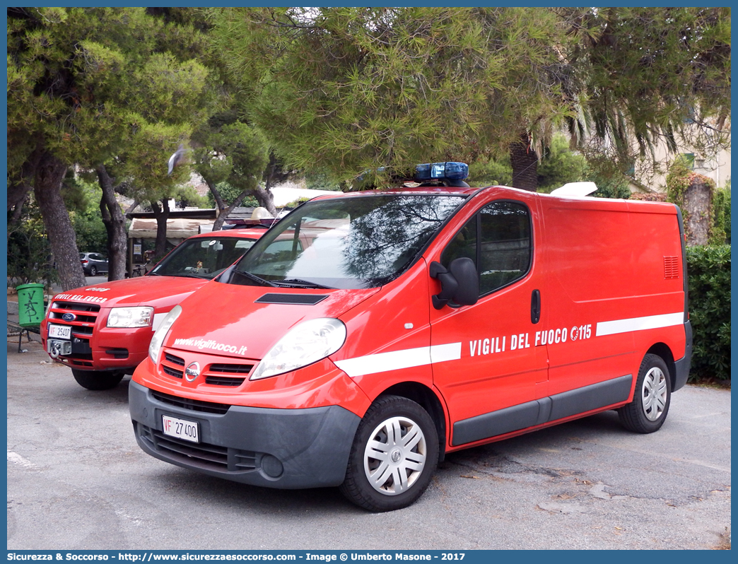 VF 27400
Corpo Nazionale Vigili del Fuoco
Nucleo Cinofili
Nissan Primastar
Parole chiave: Corpo;Nazionale;Vigili del Fuoco;Vigili;Fuoco;Cinofili;Nissan;Primastar