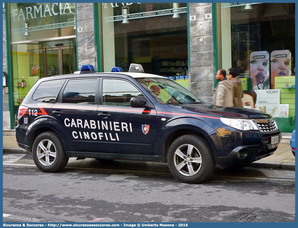 CC CX572
Arma dei Carabinieri
Centro e Nuclei Cinofili
Subaru Forester V serie
Allestitore Elevox S.r.l.
Parole chiave: CC;C.C.;Arma;Carabinieri;Centro;Nuclei;Nucleo;Cinofili;Subaru;Forester;Elevox