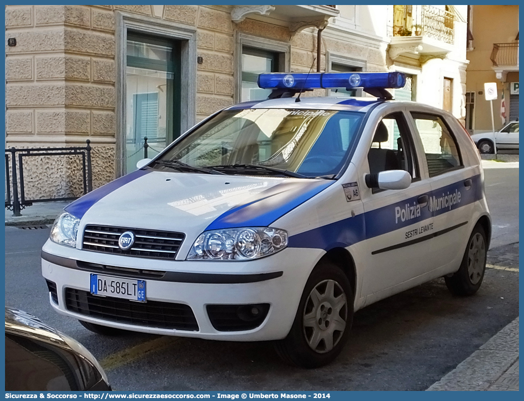 -
Polizia Municipale
Comune di Sestri Levante
Fiat Punto III serie
Parole chiave: Polizia;Locale;Municipale;Sestri Levante;Fiat;Punto