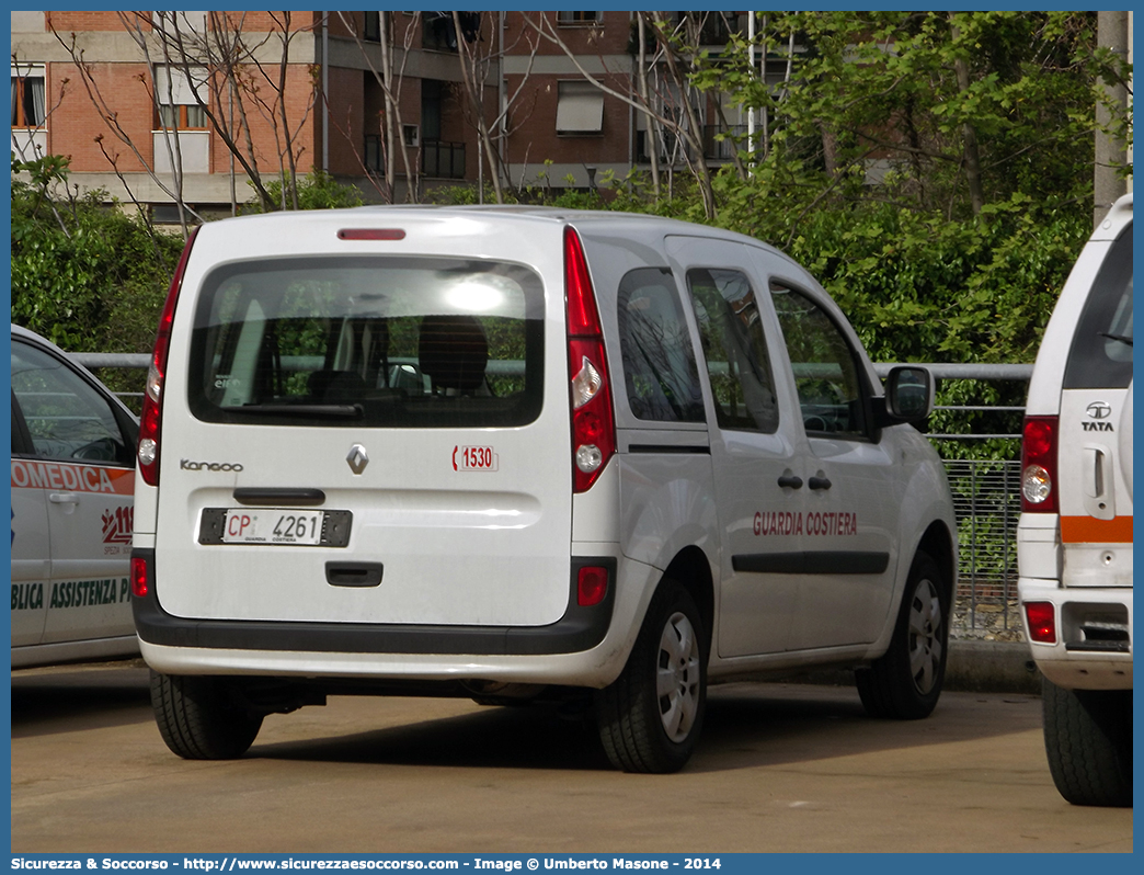 CP 4261
Corpo delle Capitanerie di Porto
Guardia Costiera 
Renault Kangoo III serie
Parole chiave: CP;C.P.;GC;G.C.;Guardia;Costiera;Capitaneria;Capitanerie;di;Porto;Renault;Kangoo